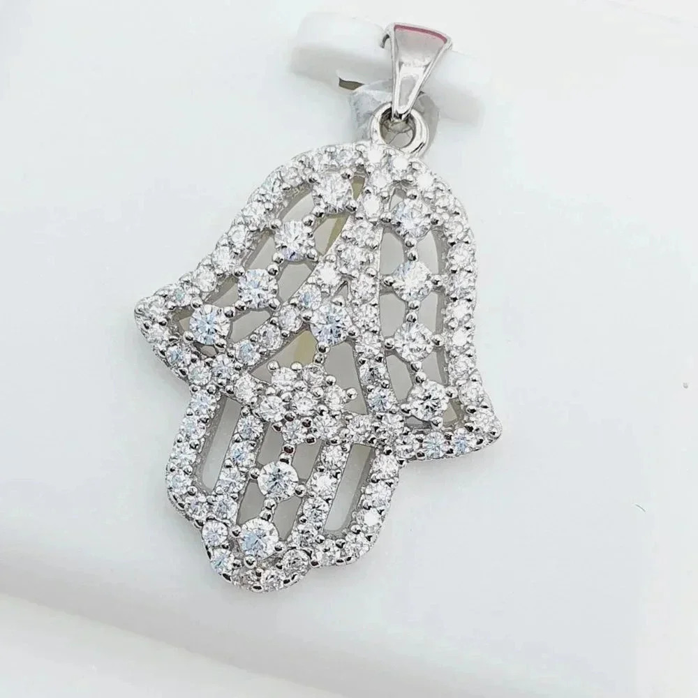 "925 Sterling Silver Cubic Zirconia Pendant, U19254464